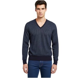 Jersey pico DSN azul marino grueso
